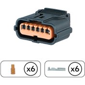 Resim Park Sensör Soketi 6 Pin Kablosuz 