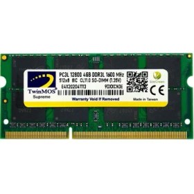 Resim Tuba Toptaş 4 GB Ddr3 1600MHZ Twınmos 1.35 CL11 Nb MDD3L4GB1600N 