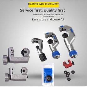 Resim Shineyee Stahl Güdümlü Boru Kesici 4-32mm, Hassas Kesim İçin Çelik Ve Bakır Borulara Uygun, Ev Ve Profesyonel Kullanım 