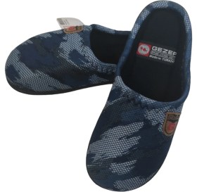 Resim Gezer Kışlık Erkek Ev Terliği 