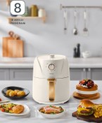 Resim HOMEND Airfryday 2504h 8 Farklı Programlı, Yağsız fritöz 4,3 Litre Airfryer 