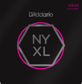Resim Daddario NYXL0942 Elektro Gitar Tel Seti | NYXL Nickel Wound, .009-.042 