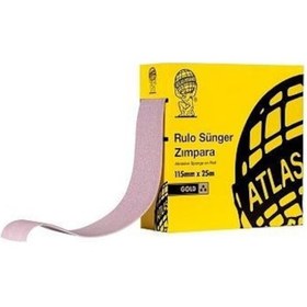 Resim Atlas Gold 80 Kum Sünger Zımpara 115 Mm 1 Metre 