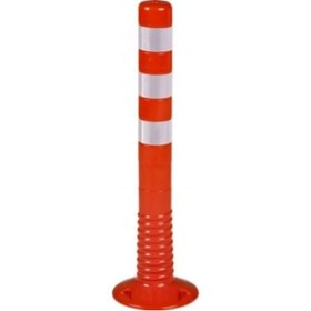 Resim Genel Markalar Ekonomik Şerit Ayırıcı Delinatör Tpe Yol Dubası Delinatör 75 Cm 