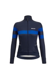 Resim Santini Coral Bengal Kadın Termal Kışlık Bisiklet Forması 3w216175coralbeng Siyah 