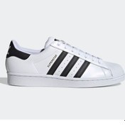 Resim adidas Eg4958 Superstar 50 Beyaz - Siyah Kadın Lifestyle Ayakkabı 