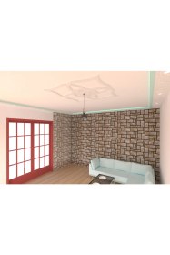 Resim Motifpiyer Lamba Tavan Göbegi 01-Motifli-8g-Eğri-M-30-Modüler Dc 