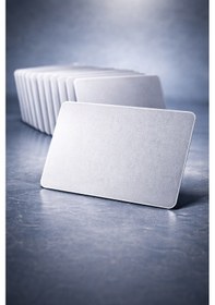 Resim Rfgate Nfc Dijital Kartvizit Ntag215 Silver - 50 Adet 