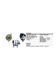 Resim Alternatör 12v 65a Fıat Dkş Slx / Tempra 321 154-şahin 94-tempra Mako Tip 