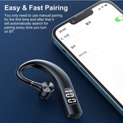 Resim Maiyame F19 Bt5.2 İş İçin Mikrofonlu Kulak Kancalı Tek Kulak İçi Kulaklık 