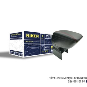 Resim Niken Kol Dayama Sürgülü Siyah Kırmızı 