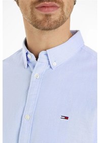 Resim Tommy Hilfiger Erkek Gömlek Mavi 