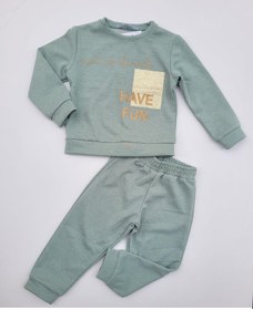 Resim Nk Kids Kız Bebek Çocuk Orta Kalınlık Eşofman Takım-11136-mint Mint 