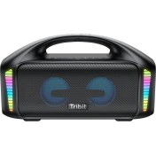 Resim Tribit BTS52 Stormbox Blast 90W 30 Saat Oynatma Süresi Ipx7 Su Geçirmez Rgb Taşınabilir Tws Bluetooth Hoparlör Siyah 