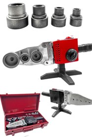 Resim MoonTech Profesyonel Çift Residanslı 1900 Watt Isı Ayarlı Pprc Büyük Plastik Boru Kaynak Makinesi... 