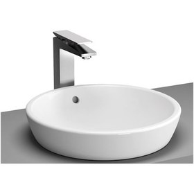 Resim Vitra Metropole 5940B003-0012 Tezgah Üstü Yuvarlak Çanak Lavabo 45 CM Parlak Beyaz 