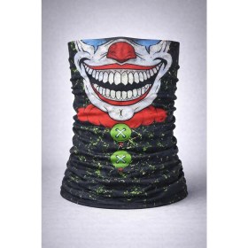 Resim Ynt İthalat Joker Yüz Baskılı Baf Bandana - Çok Amaçlı Boyunluk Bandana 2 No 