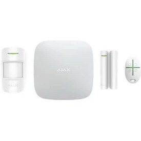 Resim Ajax Hubkit / Starterkithub Kablosuz Alarm Kiti Beyaz 