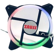 Resim ZAUSS 4c-120s 120*120*25mm Gökkuşağı Renkli Kasa Fanı 