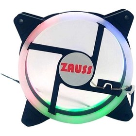 Resim ZAUSS 4c-120s 120*120*25mm Gökkuşağı Renkli Kasa Fanı 
