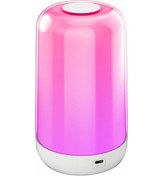 Resim Yaozixa Rgb Led Yatağı Lambası, Bluetooth 5.2 İle Kontrol, 3600mah Pil, Dokunmatik Ve Müzik Fonksiyonu, 2700k-6500k Işık Sıcaklığı, Ev Ve Bebek Odası Için Beyaz 