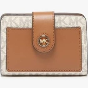 Resim Michael Kors Cüzdan Small Signature Logo Wallet 32r4g0kf5b Beyaz 