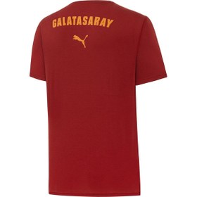 Resim Galatasaray Lisanslı A Takım Galatasaray Yazılı Kırmızı T-Shirt - S 