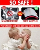 Resim Neevoyu Çocuklar İçin Kırılmaz Duvar/ Yatak Odası/ Kapı Ayna - Kaliteli Akrilik, Keskin Görüntü, Deliksiz Kurulum Diğer 