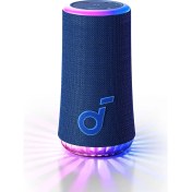 Resim Anker Soundcore Glow Taşınabilir Hoparlör - 360° Ses Bluetooth Hoparlör - Senkronize Radyant Işık - A3166 -Mavi 