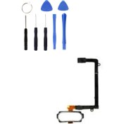 Resim Telefon Kulübesi Samsung S6 Edge G925 Uyumlu Home Tuş Bordu + Tamir Seti Gold 