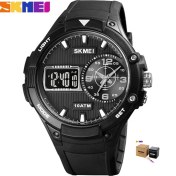 Resim Hanyang Siyah Kara Kutu Skmeı Kuvars Dijital Kol Saatleri Erkekler Moda Casual Izle Pu Kayış 30 M Suya Dayanıklı Spor Saatler Erkek Reloj Hombre 1761 (Yurt Dışından) 