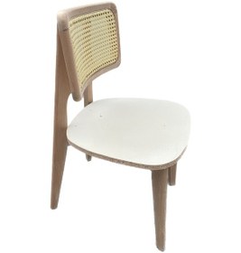 Resim Hasırlı Buket Sandalye Tamamı Ağaç Hâm 