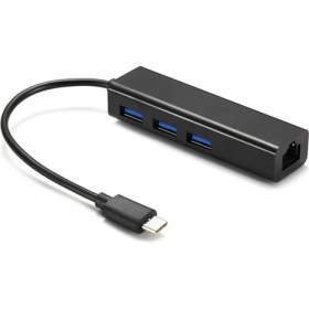 Resim Tcherchi Type-C3.0mb Siyah Çok Işlevli Kablo Arabirimi,dönüştürücü (Yurt Dışından) 
