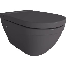 Resim Bocchi Taormina Asma Klozet Mat Antrasit 1012-020-0128 Kapak Hariç 