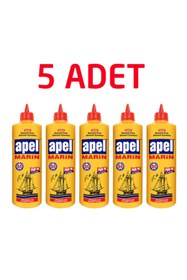 Resim APEL 5 Adet Deniz Tutkalı Marin Poliüretan Pa300 600 Ml 