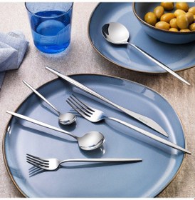 Resim Schafer Hamburg 72 Parça Çatal Kaşık Bıçak Takımı-gümüşgum14 