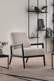 Resim Enza Home Milos Berjer, Buklet Dokulu - Beyaz 