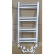Resim Şimaş 500x1000 12 borulu havlupan + 2 adet vanası + 2 adet boru gizleme 1 adet prüjör hava alma anahtarı 