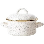Resim Genel Markalar MetraShop Concept Vintage Enamel Derin Tencere 14 cm 1113377 