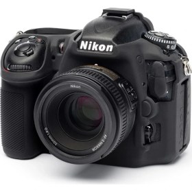 Resim EasyCover Nikon D500 Silikon Kılıf ECND500B (Siyah) 
