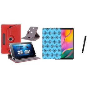 Resim AYVAZAKSESUAR Vestel V Tab 7020a Uyumlu Set Universal Tablet Kılıfı Nano Ekran Koruyucu+kalem 