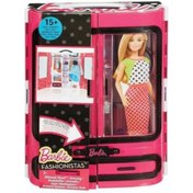 Resim Barbie'nin Muhteşem Dolabı Pembe Dmt57 Barbie Gardrop 