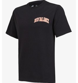 Resim New Balance Unisex Siyah Tişört Siyah 