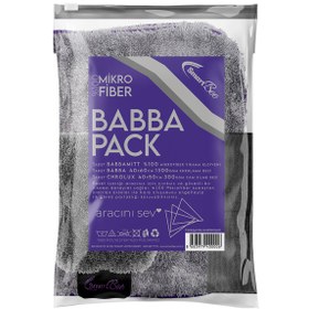 Resim SmartBee BABBAPACK Mikrofiber Oto Yıkama Paketi - Koyu Gri 