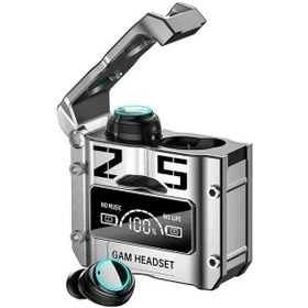 Resim Yenı Tws Kablosuz Kulaklıklar Kulaklık Bluetooth Dokunmatik Kontrol Gürültü Silver 