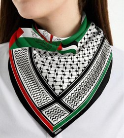Resim HAWWA Filistin Desenli Bandana Fular 2 