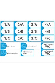 Resim Altınuç Art Design Okul Sınıf Dakota Levha İlkokul Sınıf Seti 1,2,3,4.Sınıf Yeni Yönetmeliğe Uygun 