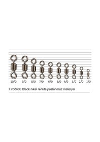 Resim Fladen - Fırdöndü-Rollıng Swıvel-5/0- Paket 