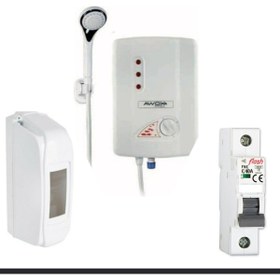 Resim AWOX TERMOPLUS ELEKTRİKLİ ŞOFBEN 7500W SIGORTA VE KUTUSU DAHIL 
