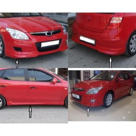 Resim Alkan Tuning Hyundai I30 Body Kit Seti 2007 2011 Uyumludur Boyasız 